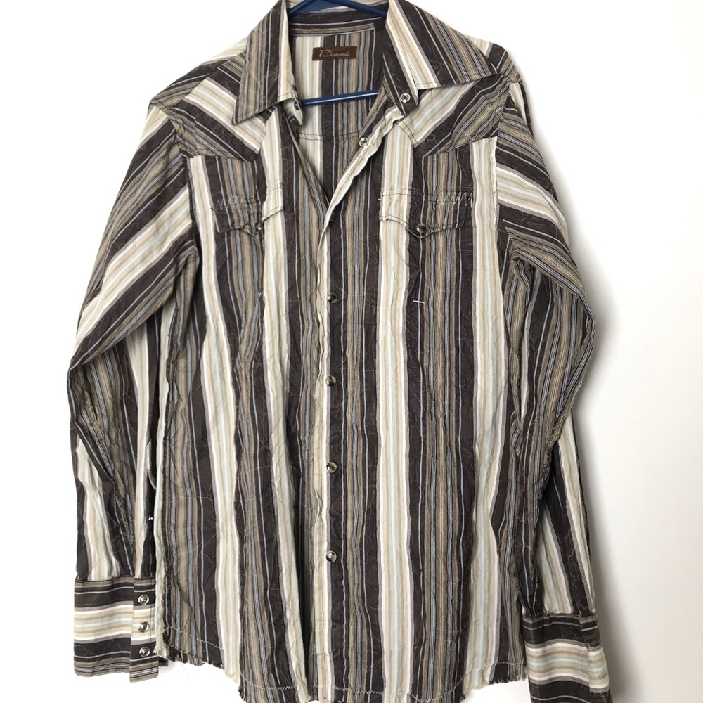 COPY - 7 Diamonds button down